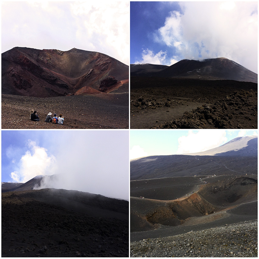 Etna kratery