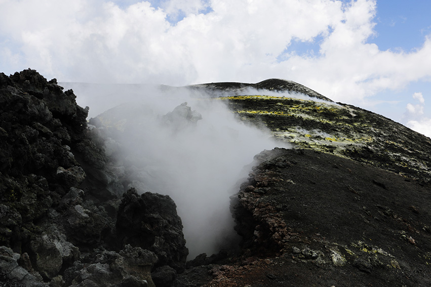 Etna krater